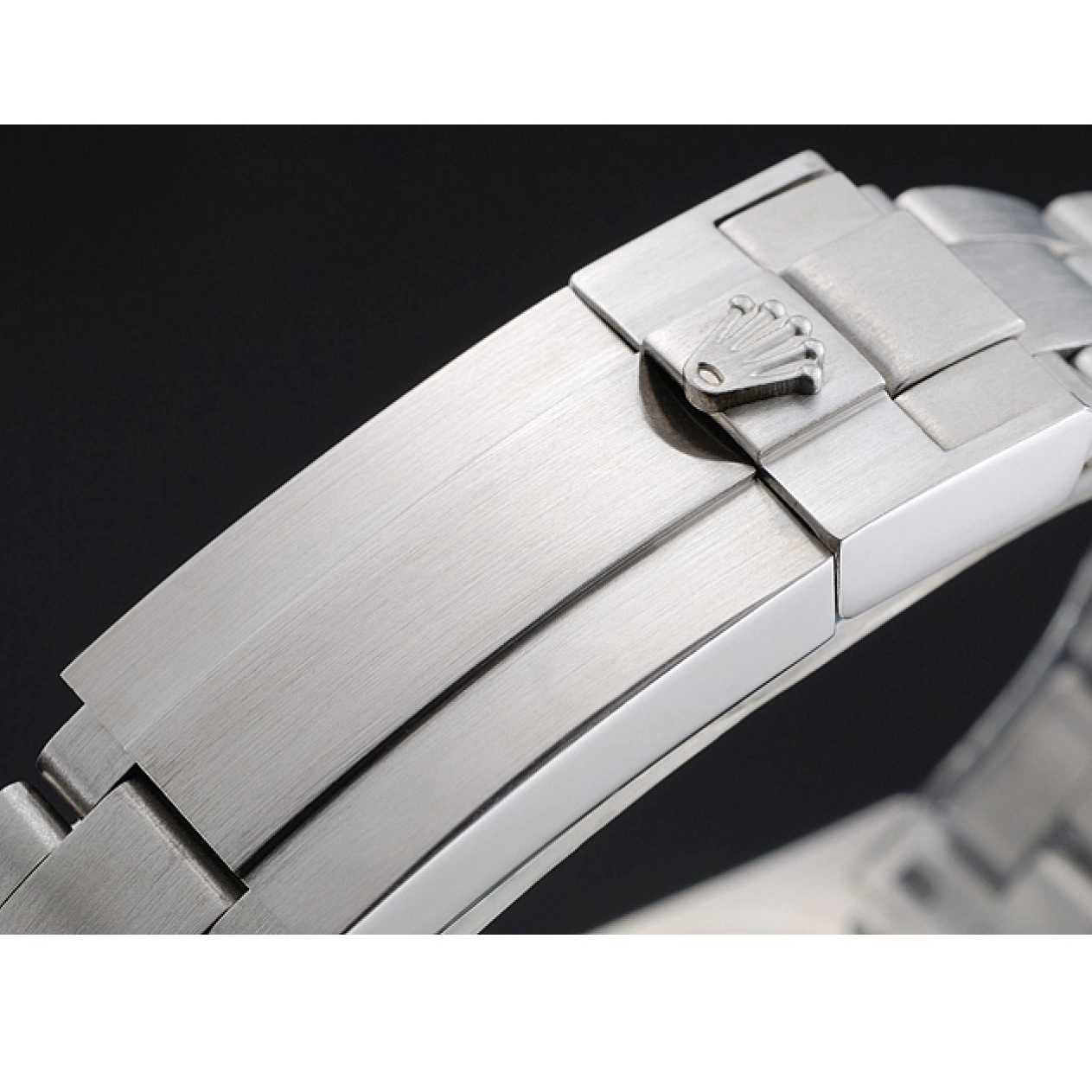 Aaa replica watch 1454151 Rolex Steel Submariner Dial Stainless Bracelet Green 0823